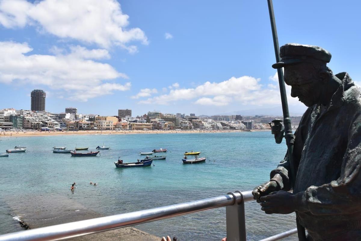 Green Water At The Beach Apartment Las Palmas de Gran Canaria Exterior foto