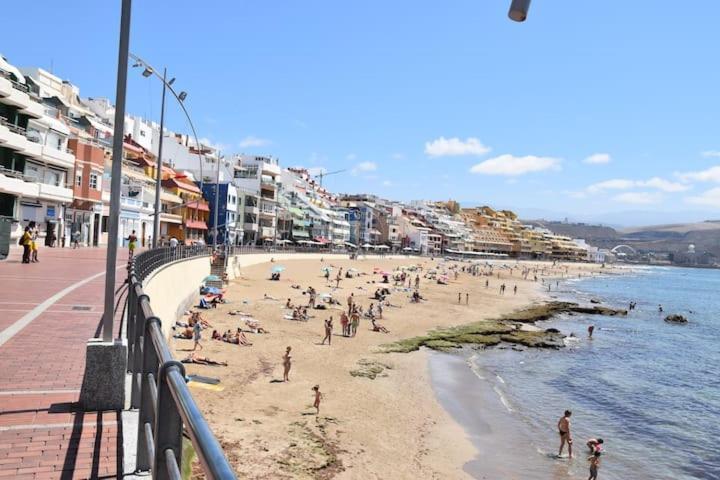 Green Water At The Beach Apartment Las Palmas de Gran Canaria Exterior foto